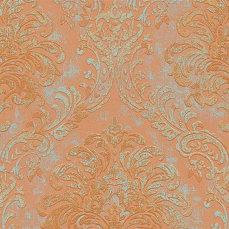 Papel de Parede Metropolitan Stories 3 - Medalhão - AS391121 - Vinílico