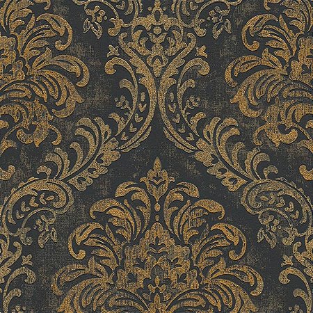 Papel de Parede Metropolitan Stories 3 - Medalhão - AS391123 - Vinílico