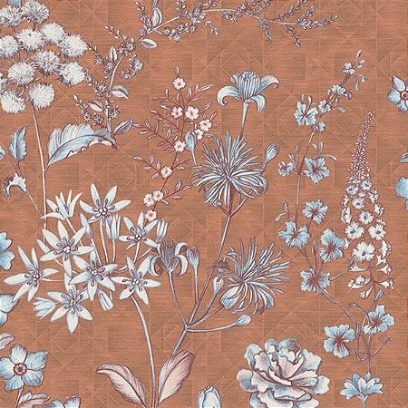 Papel de Parede Metropolitan Stories 3 - Folhas e Flores - AS391173 - Vinílico