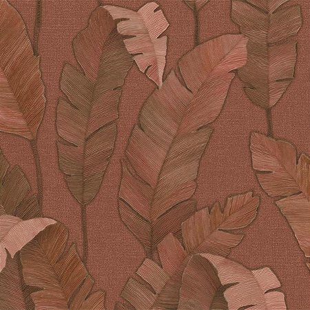 Papel de Parede Metropolitan Stories 3 - Folhas e Flores - AS392181 - Vinílico