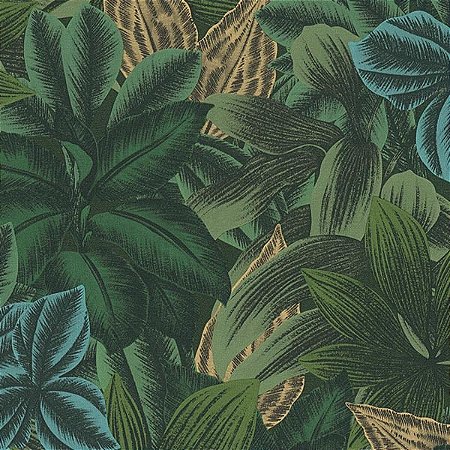 Papel de Parede Metropolitan Stories 3 - Folhas e Flores - AS392224 - Vinílico