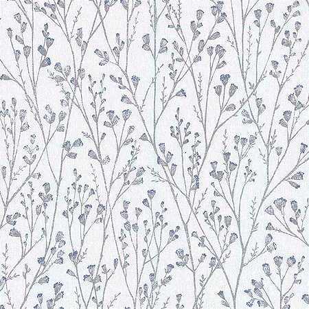 Papel de Parede Sejours & Chambres - Folhas e Flores - 11180801 - Vinílico