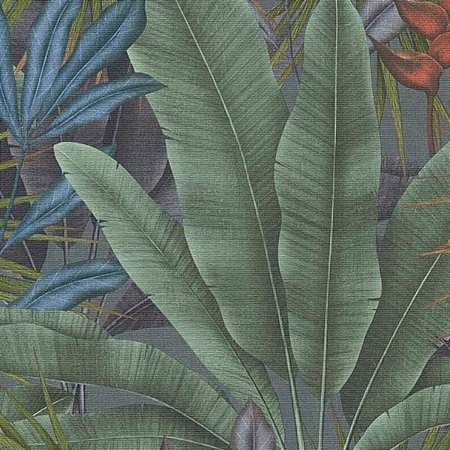 Papel de Parede Stories of Life - Folhas e Flores - 396471 - Vinílico