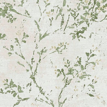 Papel de Parede Stories of Life - Folhas e Flores - 396504 - Vinílico