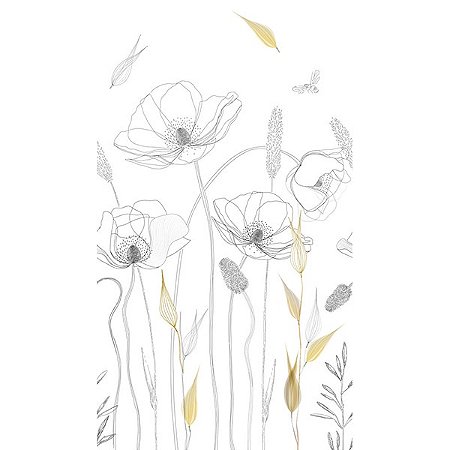 Papel de Parede The Wall 2 - Folhas e Flores - AS392121 - Vinílico