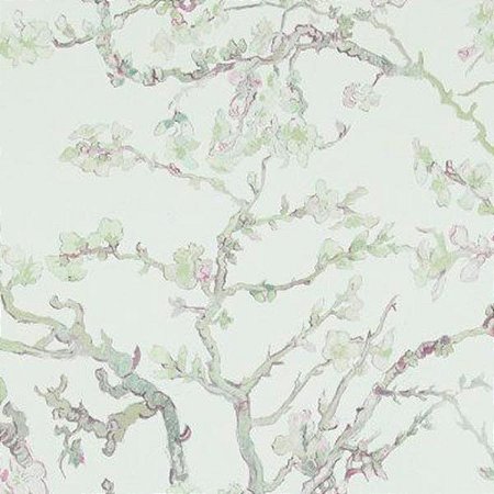 Papel de Parede Van Gohg - Folhas e Flores - 17142 - Vinílico