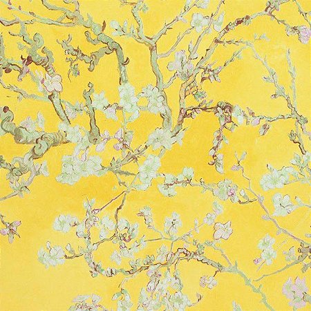 Papel de Parede Van Gohg - Folhas e Flores - 17143 - Vinílico