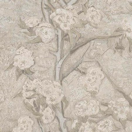 Papel de Parede Van Gohg - Folhas e Flores - 221522 - Vinílico