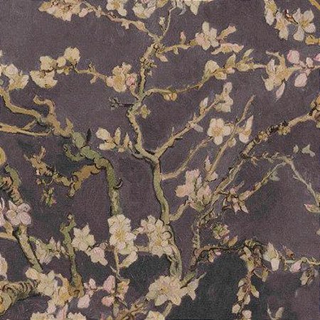 Papel de Parede Van Gohg - Folhas e Flores - 221552 - Vinílico
