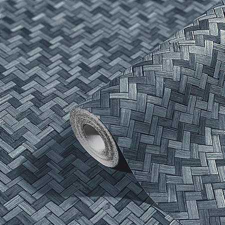 Papel de Parede Botânica - Chevron - 33310 - Vinílico