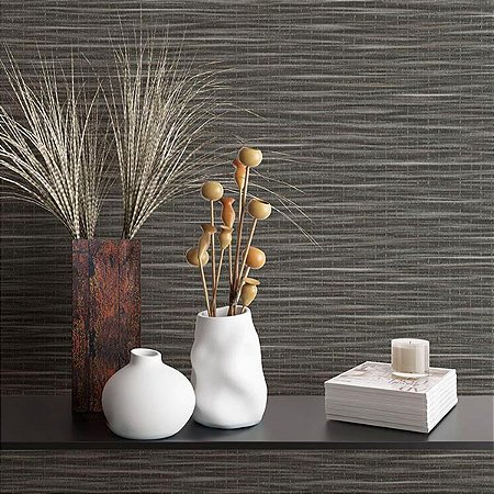 Papel de Parede Botânica - Palha - 33320 - Vinílico