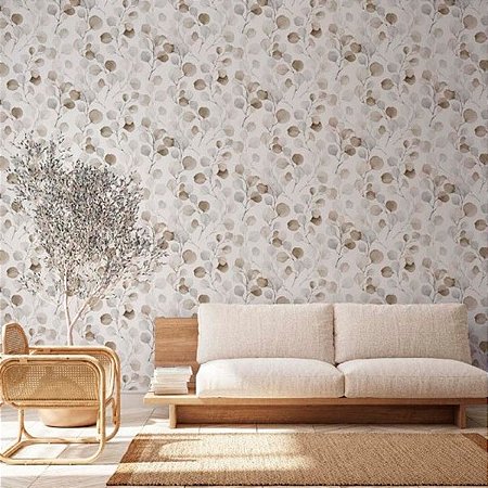 Papel de Parede Sheila´s Feelings - Folhas e Flores - 47423 - Vinílico