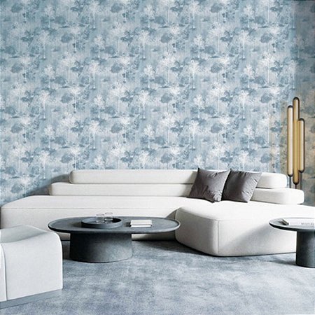 Papel de Parede Avalon 2 - Folhas e Flores - AVA201 - Vinílico