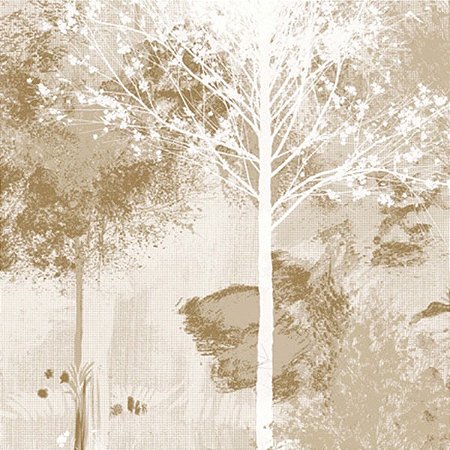 Papel de Parede Avalon 2 - Folhas e Flores - AVA222 - Vinílico