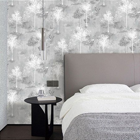 Papel de Parede Avalon 2 - Folhas e Flores - AVA253 - Vinílico