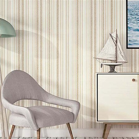 Papel de Parede Colorkey - Listrado - COL1069 - Vinílico - TNT
