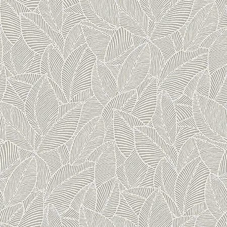 Papel de Parede Essencial - Folhas e Flores - ESS1018 - Vinílico - TNT