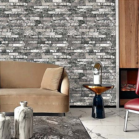 Papel de Parede Essencial - Pedras - ESS1058 - Vinílico - TNT
