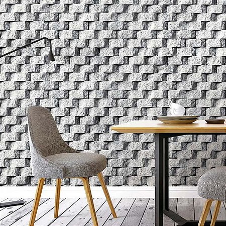 Papel de Parede Essencial - Pedras - ESS1059 - Vinílico - TNT
