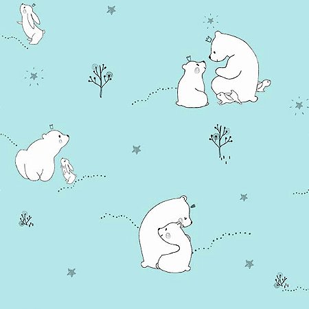 Papel de Parede Fofura Baby - Infantil - FF4003 - TNT