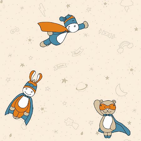 Papel de Parede Fofura Baby - Infantil - FF4042 - TNT