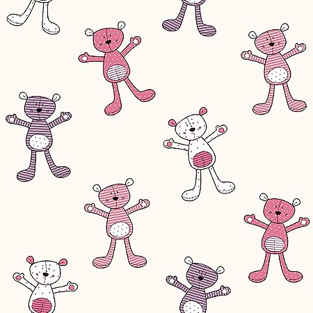 Papel de Parede Fofura Baby - Infantil - FF4052 - TNT