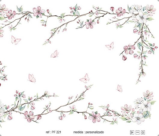 Papel de Parede Painel Fofura - Infantil - PF221 - Vinílico