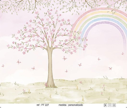 Papel de Parede Painel Fofura - Infantil - PF227 - Vinílico