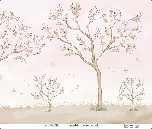 Papel de Parede Painel Fofura - Infantil - PF229 - Vinílico
