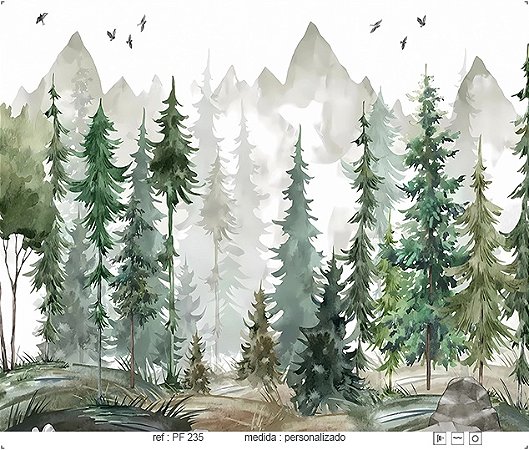 Papel de Parede Painel Fofura - Infantil - PF235 - Vinílico