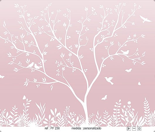 Papel de Parede Painel Fofura - Infantil - PF236 - Vinílico