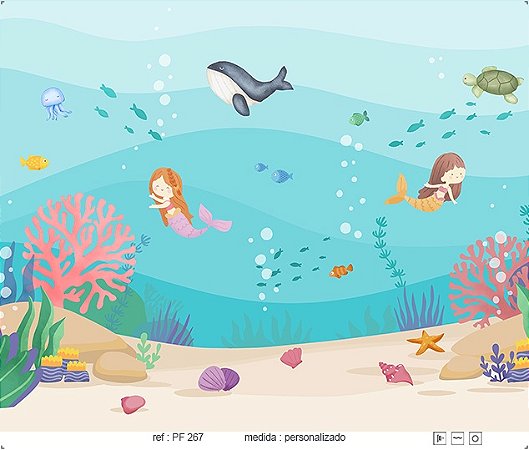 Papel de Parede Painel Fofura - Infantil - PF267 - Vinílico