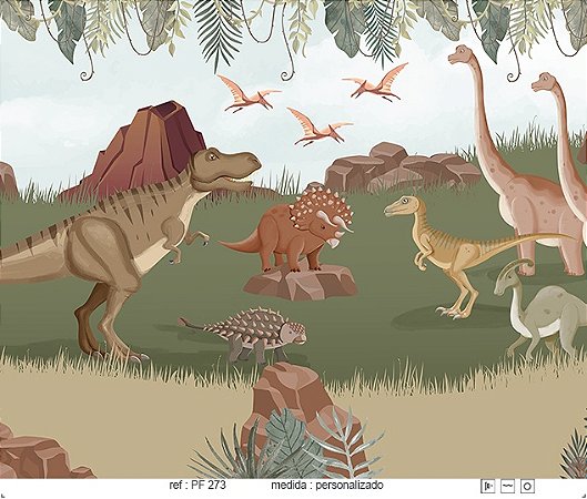 Papel de Parede Painel Fofura - Infantil - PF273 - Vinílico