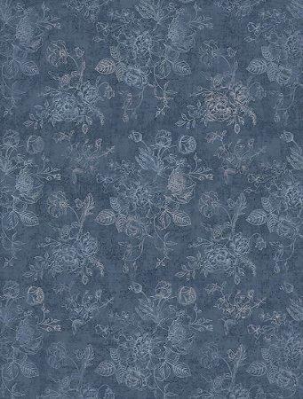 Papel de Parede Bio-Habitat - Folhas e Flores - 101032 - Vinílico