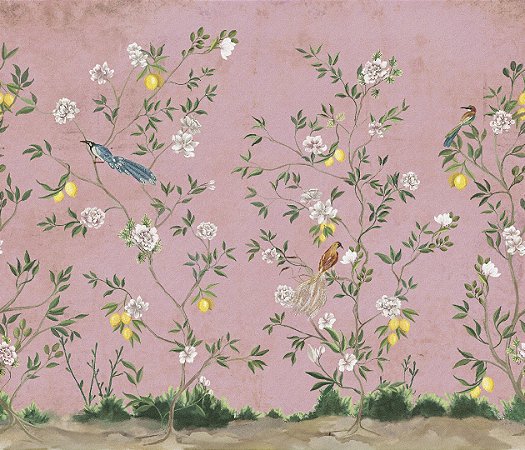Papel de Parede Biomas - Folhas e Flores - 83080 - Vinílico