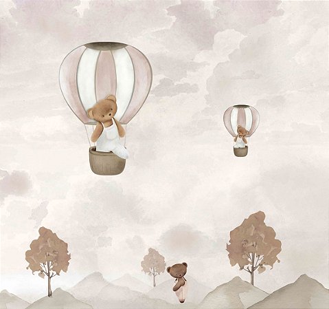 Papel de Parede Memórias de Infância - Infantil - 201017 - Vinílico