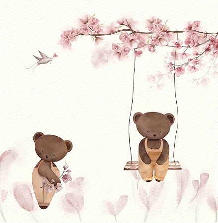 Papel de Parede Memórias de Infância - Infantil - 201018 - Vinílico