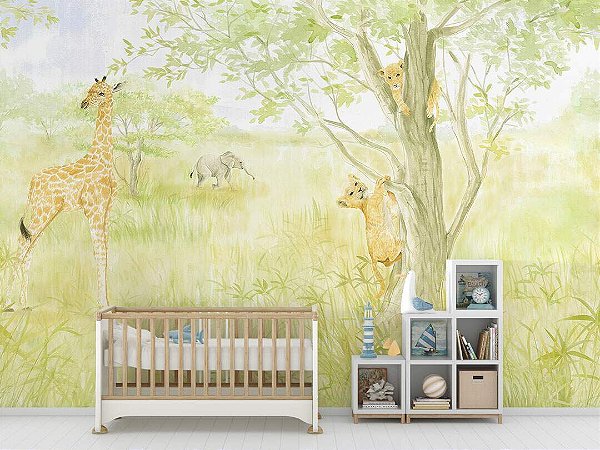 Papel de Parede Memórias de Infância - Infantil - 201025 - Vinílico