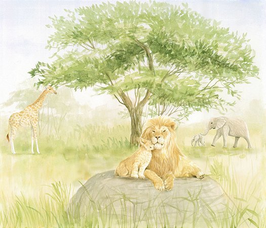 Papel de Parede Memórias de Infância - Infantil - 201028 - Vinílico