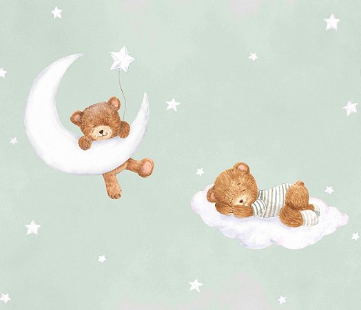 Papel de Parede Natureza Lúdica - Infantil - 83561 - Vinílico