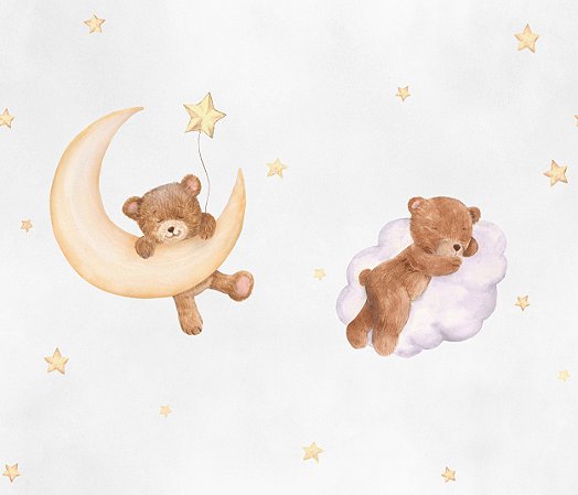 Papel de Parede Natureza Lúdica - Infantil - 83585 - Vinílico