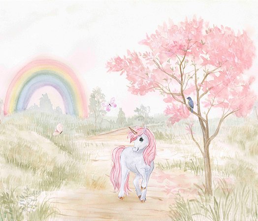 Papel de Parede Natureza Lúdica - Infantil - 83615 - Vinílico