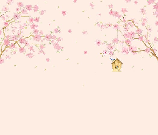 Papel de Parede Natureza Lúdica - Infantil - 83837 - Vinílico