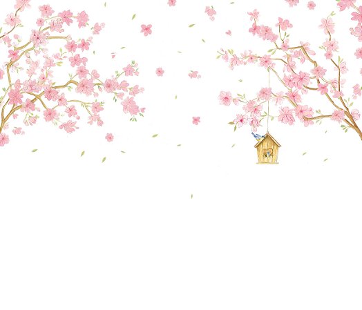 Papel de Parede Natureza Lúdica - Infantil - 83844 - Vinílico