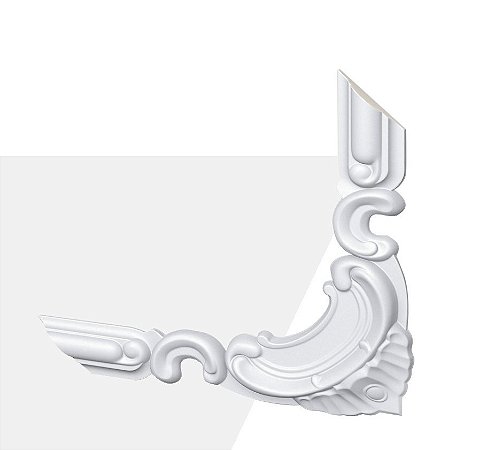 Molduras Boiserie  - Z101 Acabamentos Elegantes - 100% Poliestireno