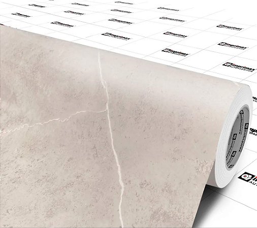 Envelopamento - Piso Marmore Crema Armani Matte - Vinílico (autocolante)