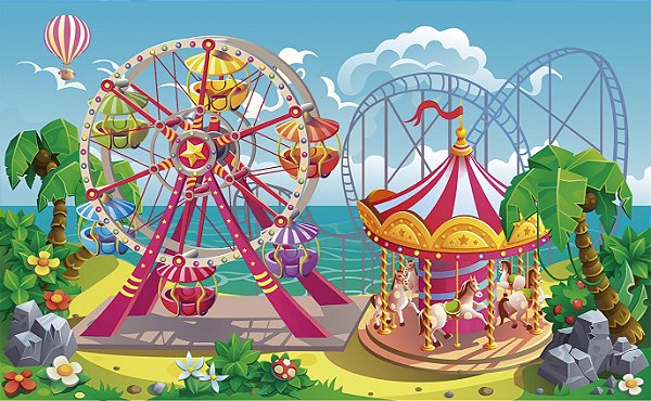 Papel de Parede Infantis - Infantil - KPINF034 - Vinílico