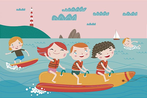 Papel de Parede Infantis - Infantil - KPINF052 - Vinílico