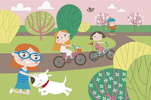 Papel de Parede Infantis - Infantil - KPINF055 - Vinílico