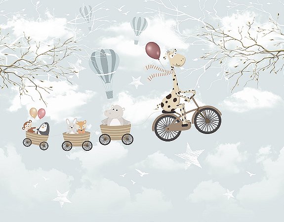 Papel de Parede Infantis - Infantil - KPINF096 - Vinílico